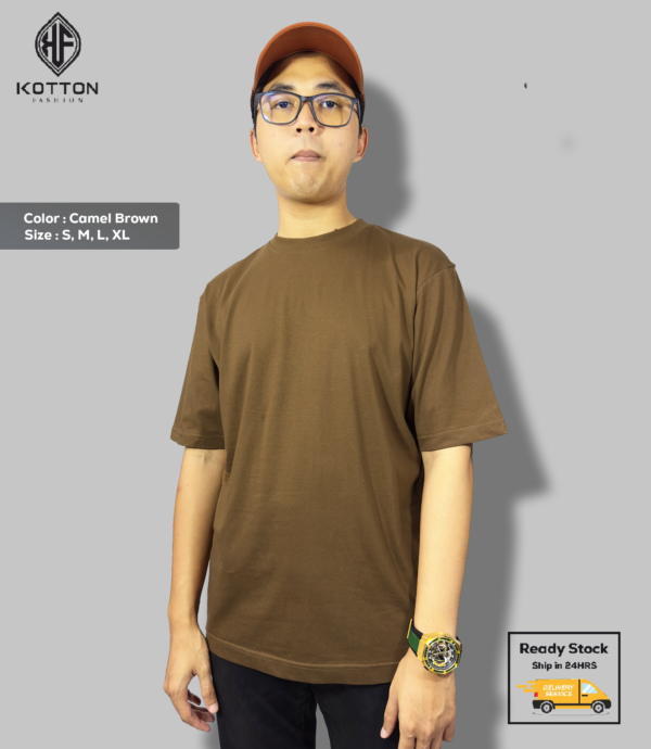 Oversize Camel Brown T-shirt