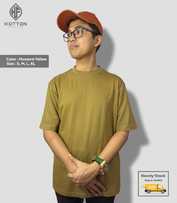 Oversize Mustard Yellow T-shirt