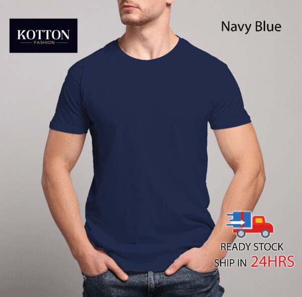 Regular Navy Blue T-shirt