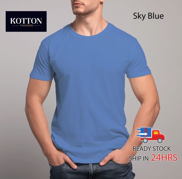 Regular Sky Blue T-shirt