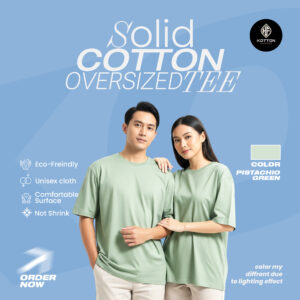 Oversized Pistachio Green T-shirt